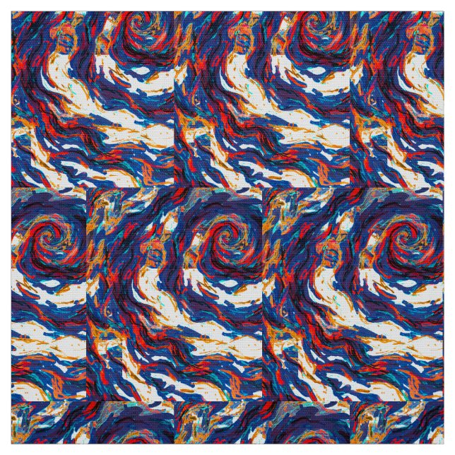 Tela Galaxia espiral púrpura (Retal)