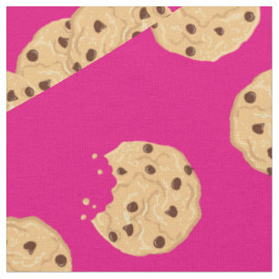 Tela Galletas de chocolate con niños rosados