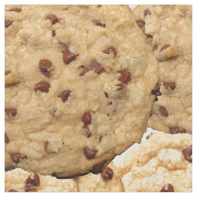 Tela Galletas de microprocesador de chocolate hechas en (De cerca)