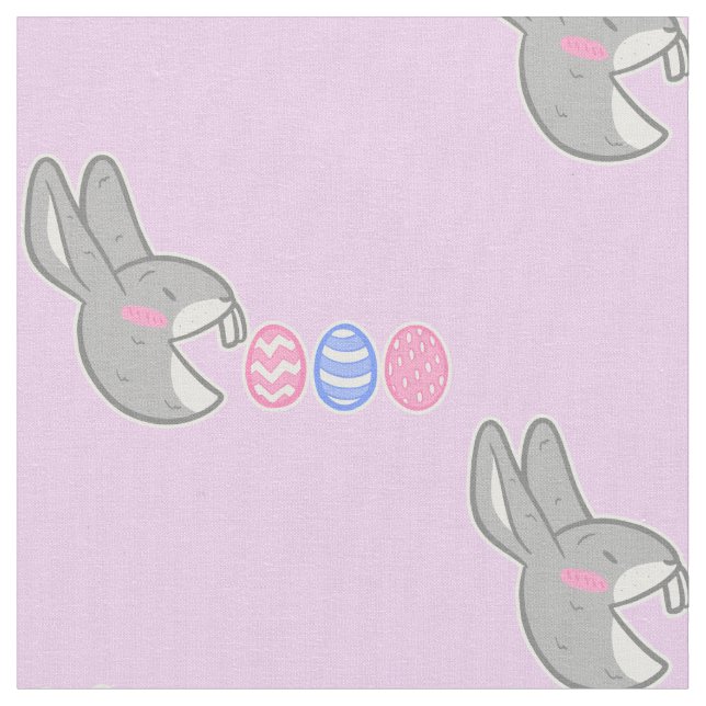 Tela gamer feliz Easter Egg Bunny rabbit (De cerca)