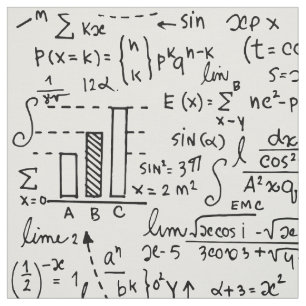 Tela garabatos matemáticos