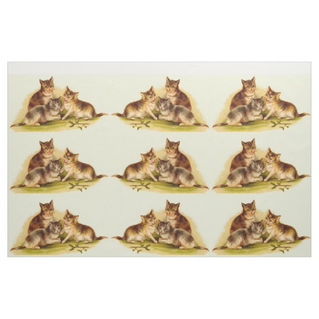Tela Gatitos de Victoria ("Cuarto gordo" (fat quarter))