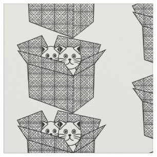 Tela Gatitos en una caja trueno