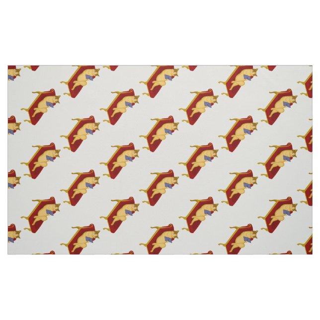 Tela Gato con gadget clipart ("Cuarto gordo" (fat quarter))
