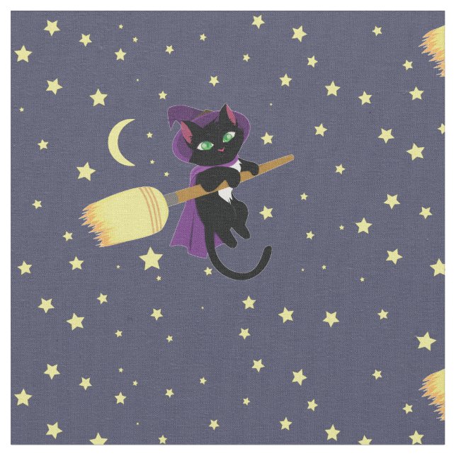 Tela Gato de bruja volador (De cerca)
