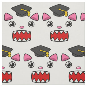 Tela Gato de graduación excitado