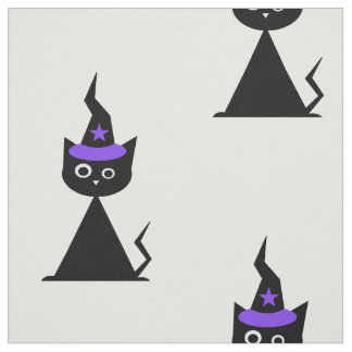 Tela + Gato de Halloween +
