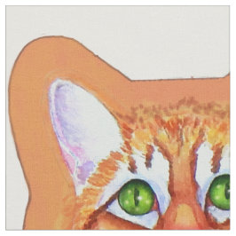 Tela Gato de Tabby con almohada de ratones bailarines