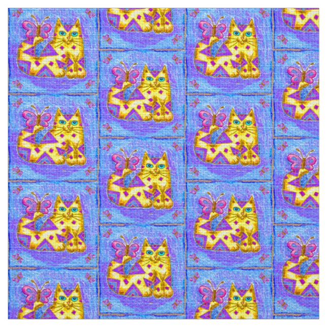 Tela Gato Diamante (Retal)