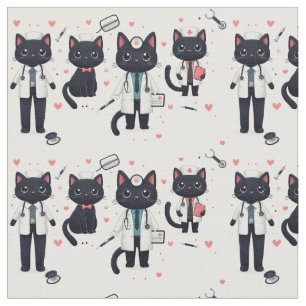 Tela Gato negro médica