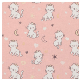 Tela Gato Princesa Adorable