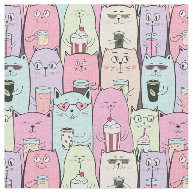 Tela Gatos cortos (De cerca)