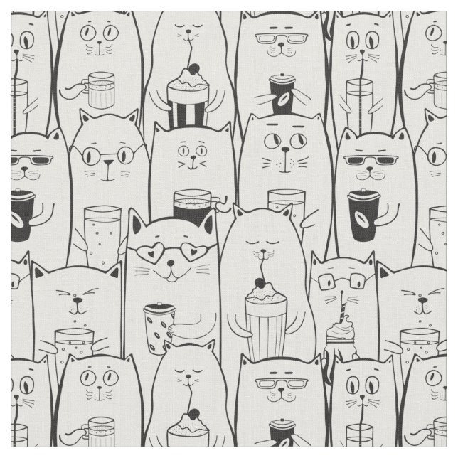 Tela Gatos cortos (De cerca)