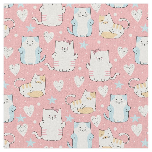 Tela Gatos cortos (De cerca)