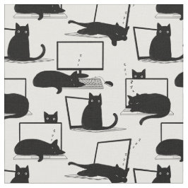 Tela Gatos sentados en laptops