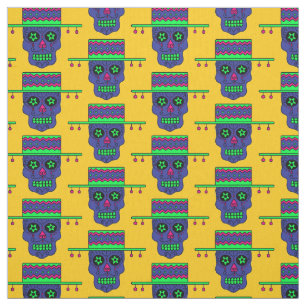 Tela Gaucho Sugar Skull