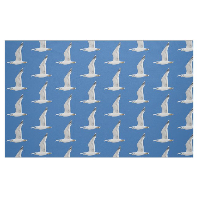 Tela Gaviota voladora ("Cuarto gordo" (fat quarter))