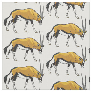 Tela Gemsbok, gemsbuck o oryx sudafricano