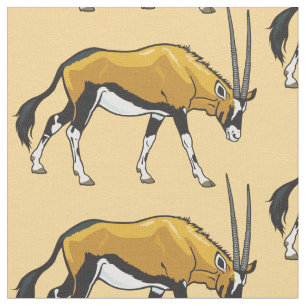 Tela Gemsbok, gemsbuck o oryx sudafricano