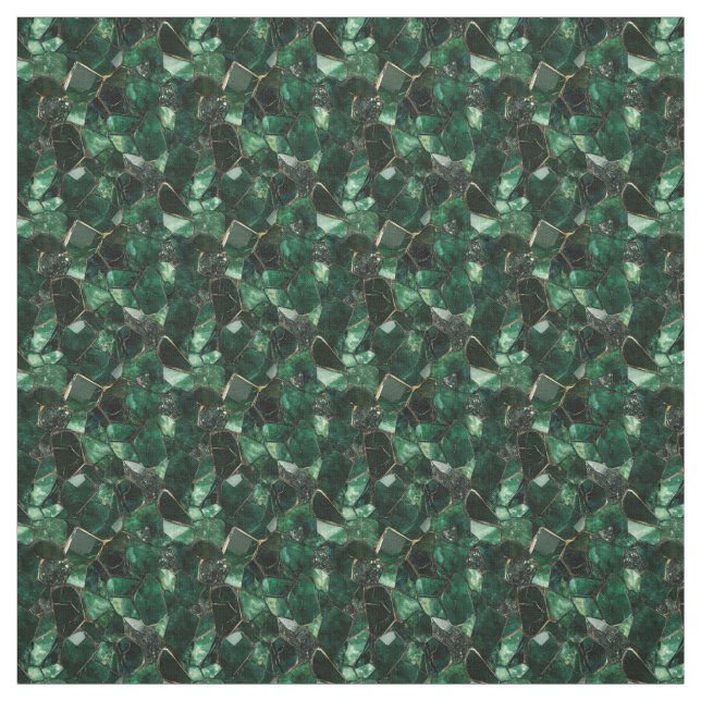 Tela Gemstone verde oscuro (Retal)