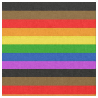 Tela Gente LGBT de color inclusiva bandera arco iris de