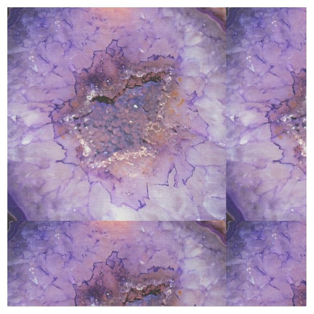 Tela Geode de Amethyst Falln (De cerca)