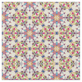 Tela Geometría abstracta Pastel