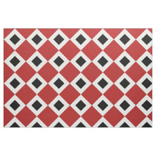Tela geométrica del modelo del diamante rojo,