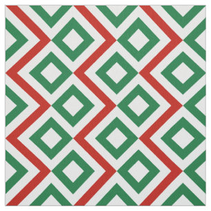 Tela geométrica del modelo del meandro del navidad