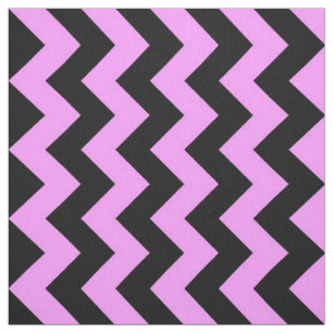 Tela geométrica intrépida del zigzag rosado y