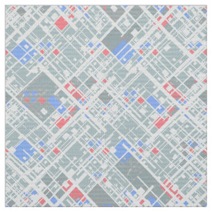 Tela Geométrico abstracto moderno.