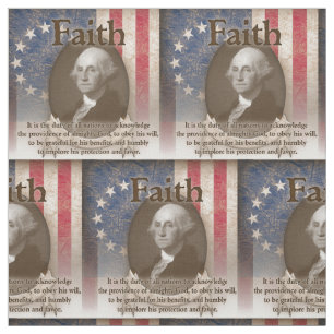 Tela George Washington - fe