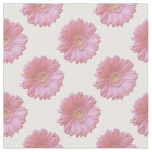 Tela Gerbera daisy rosa pálido