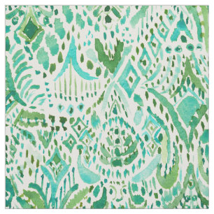 Tela GETTIN' TURT Green Aqua Sea Turtle Tribal