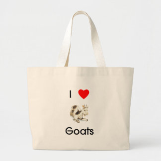 Tela Gigante Amo el bolso de las cabras