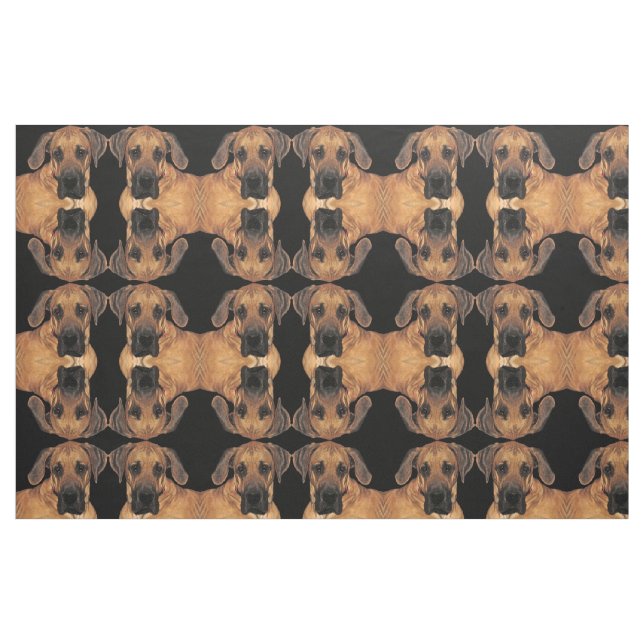 Tela gigante apacible de great dane ("Cuarto gordo" (fat quarter))