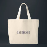 Tela Gigante ¡Apenas bolso casado de la playa - luna de miel<br><div class="desc">¡Apenas bolso casado de la playa - luna de miel lista!</div>