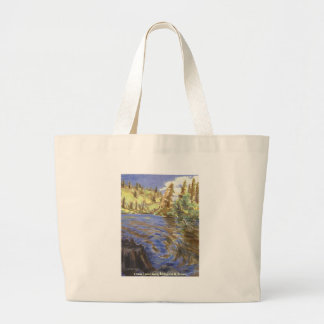 Tela Gigante Baje el bolso gemelo de los lagos