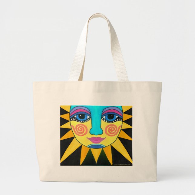 Tela Gigante Bolso azteca de Sun (Frente)