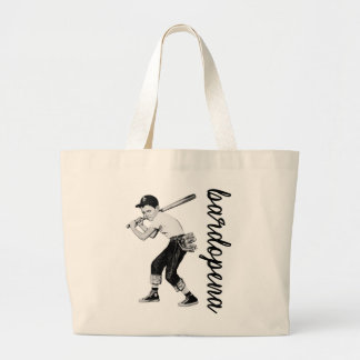 Tela Gigante bolso de béisbol bardo