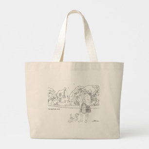 Tela Gigante Bolso de Burleigh Castle Highlander Westie Dogs