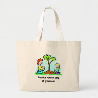 Tela Gigante Bolso de compras respetuoso del medio ambiente de