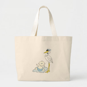 Tela Gigante Bolso de la cigüeña del bebé