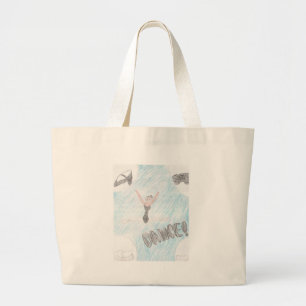 Tela Gigante Bolso de la competencia de las ilustraciones