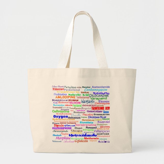 Tela Gigante Bolso de la droga (Frente)