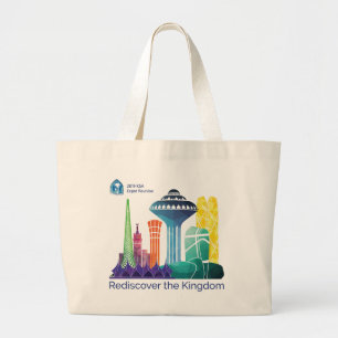 Tela Gigante Bolso de la lona de la reunión