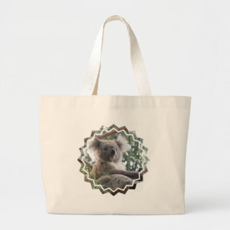 Tela Gigante Bolso de la lona de los hechos del oso de koala