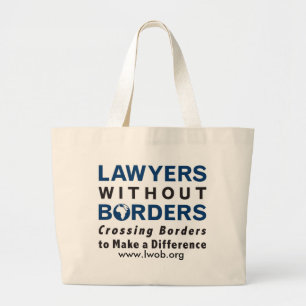 Tela Gigante Bolso de la lona de LWOB