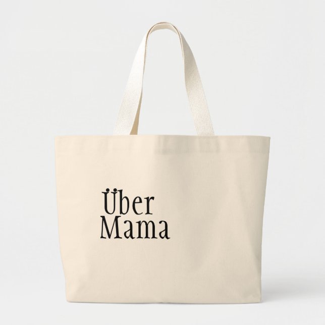 Tela Gigante Bolso de la mamá de Uber (Frente)
