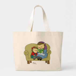 Tela Gigante Bolso de la mamá y de Masha